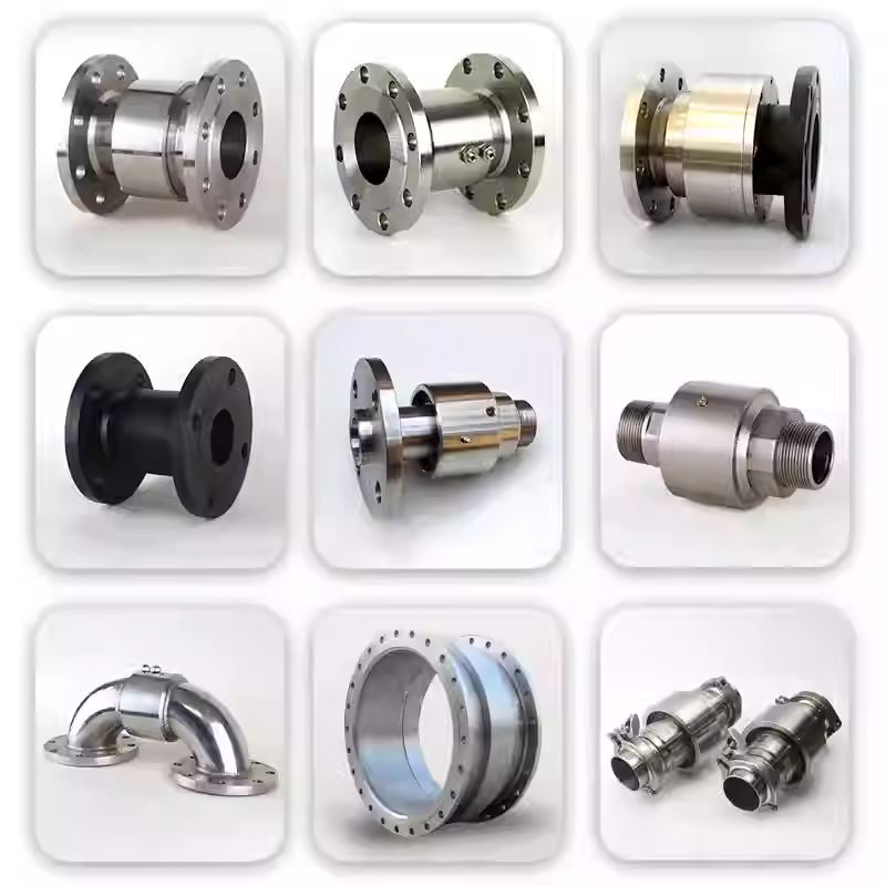 types of stainless steel rotary union