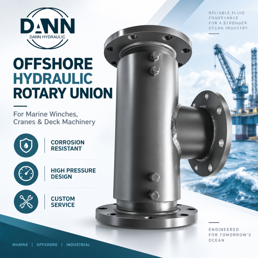 offshore hydraulic rotary union