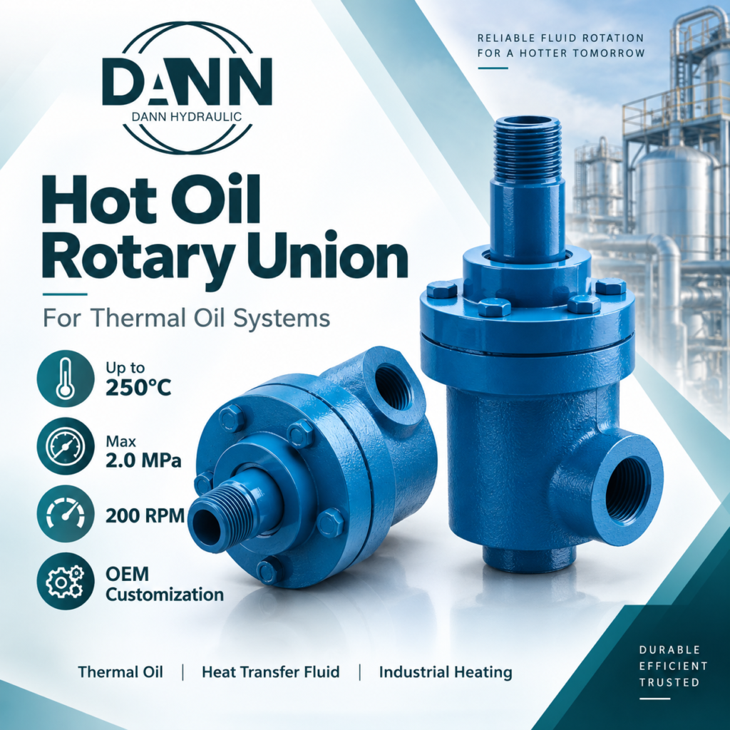 hot oil rotary union