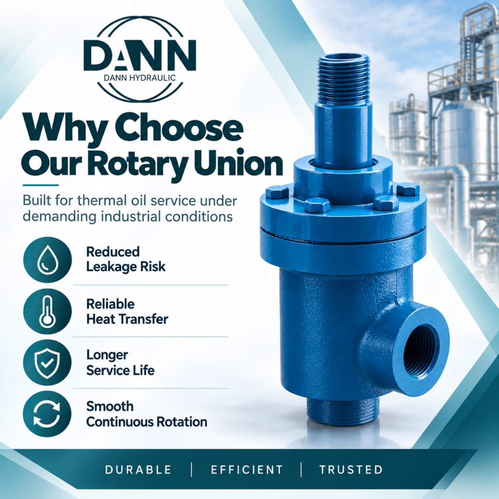 hot oil rotary union